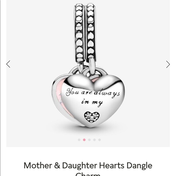 Pandora Jewelry - You Are Always In My Heart Mother Daughter Charm